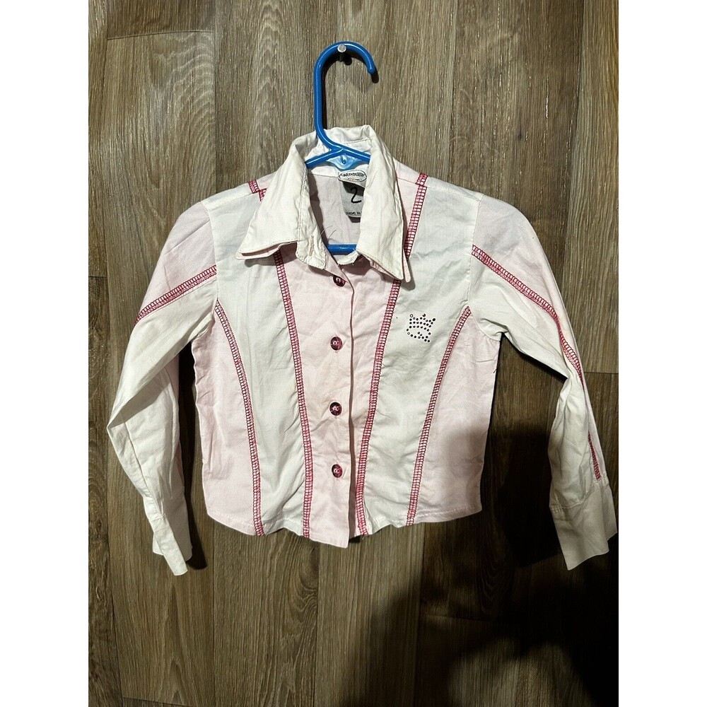 save the queen Toddler Girls Blouse Size 2